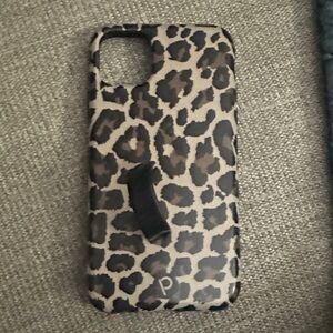 Leopard Print I Phone 11 Case loopy